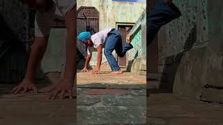 Practice (Time to be better ) #handstand #trending  #sidhumoosewala