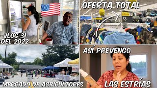 MI VIDA EN USA 🇺🇸| Oferta total de ropa en walmart , mis papás me visitan ,asi prevengo estrias .