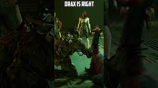 Drax in the game is so much smarter than the MCU Drax😂