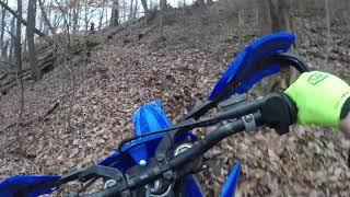 first proper ride on the yz125x 1-5-21