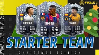 THE BEST STARTER TEAMS ON FIFA 21 ULTIMATE TEAM! (CHRISTMAS EDITION)