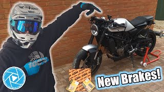 How to Change Brake Pads and Disc? Husqvarna Vitpilen 701