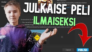 Miten Julkaista Roblox Peli? ILMAISEKSI!