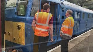 Diesel locomotives at the Northampton and Lamport railway gala!