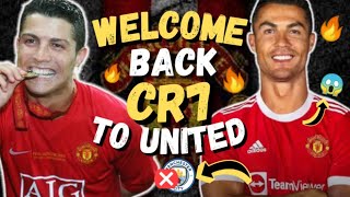 CRISTIANO RONALDO Welcome to Manchester United is Return - CR7 Skills 2021! HD