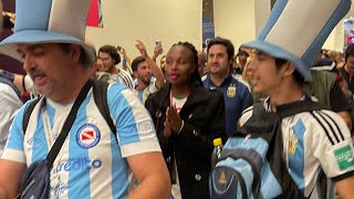 Qatar#ARGENTINA VS FRANCE#18/12/22 #argentina fans#France fans#Lusail stadium# FIFA world cup Qatar