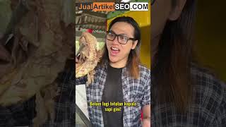 BAKSO BALUNGAN BRUTAL YANG NIKMAT #kuliner #kulinerkhassunda #makanan