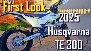 2025 Husqvarna TE300 First Look