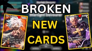 BROKEN NEW CARDS in Anime Card Battle! RAID Update with OP Packs! Roblox