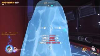 Overwatch POTG - Mei Blizzard Quintuple Kill (kAzeN)