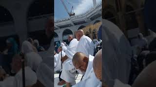 say MashaAllah, jumma namaz at haram shareef( khana ka,aba)