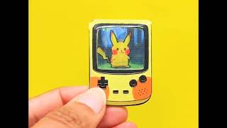 Pikachu Gameboy Lenticular Hard Enamel Pin