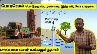 Borewell Point Checking நிலத்தடி நீரோட்டம் பார்ப்பது எப்படி ? easy way to check ground water flow