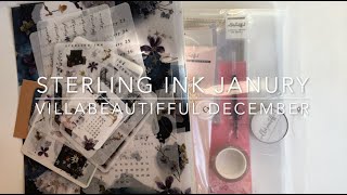 Sterling Ink January and Villabeauutifful December