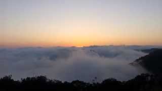 Sunset view from Phnum Bokor National Park (Cambodia)