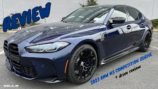 2023 BMW M3 COMPETITION XDRIVE REVIEW -- THE BENCHMARK OF HIGH PERFORMANCE SEDAN !