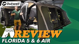 Outwell Florida 5 & 6 Air Tent Review 2025