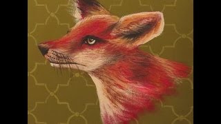 How to paint a fox - STEP by STEP - full length