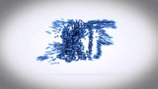 Vortex Text Reveal Example - Cinema 4D