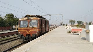 Junked Railcar Chasing Twins Hauled Freight Train | Indian Railways