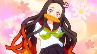 Nezuko colegial é uma GRACINHA