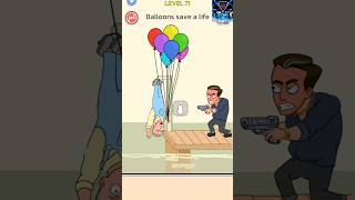 Balloon Save A Life! 🎈😅 Happy Ending 🤔 #shorts #comedy #funny #animação #ohio #gameshorts #viral