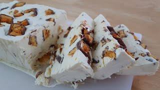 Easy Homemade Ice Cream Recipe | 3 Ingredients Crunchie Ice Cream