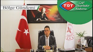 7-13 Ocak Verem Haftası kapsamında,  Doç.Dr.Abdullah Solmaz Trt Gap radyosu canlı yayın konuğu oldu