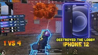 IPHONE 12 SMOOTH + EXTREME PUBG | Iphone 12 pubg gameplay | iphone 12 bgmi test | iphone 12