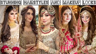 Makeup Looks With Hair Styles Ideas #makeuplook #hairstyles