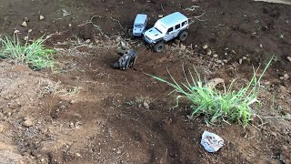 Traxxas Trx4 vs Scx10 viii,,,Scx6 dominates All💪🏽