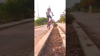 bunny up in bmx #stunt #bmxtricks