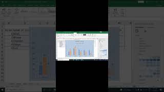 How to add Patterns on Charts in excel