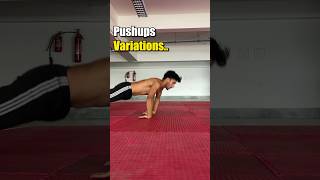 Push-Ups Variations for Stronger & Muscular Shoulders..💪🏻