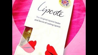 Lipcote Lipstick Sealer Review