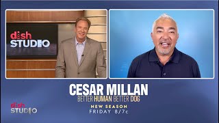 National Geographic’s CESAR MILLAN: BETTER HUMAN BETTER DOG DISH Studio Interviews the Dog Whisperer