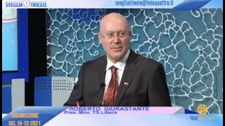 15/12/2021: Roberto Giurastante a Sveglia Trieste.