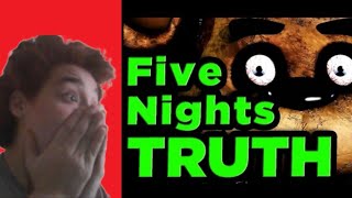 Watching FNAF games theory pt 1: Game Theory- Five Nights at Freddy's SCARIEST Monster is You!