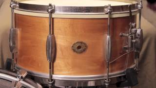 Slingerland Radio King Snare Drum Demo by Tim Baltes