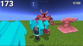 FERROUS WROUGHTNAUT vs 500 RANDOM MOBS #minecraft