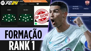 FC 24 | FORMAÇÃO RANK 1 PÓS ATUALIZAÇÃO! Melhor tática meta do Ultimate team EA FC 24