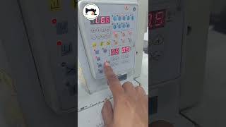 TYPICAL GT856D stitch counter setting