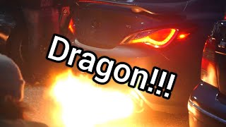 FBO BK1 2.0T Genesis Coupe, Stage 2 FLAMES ASMR *shot in mexico*