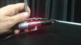 How to set up wireless W DMX transmitter