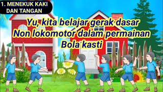 PJOK KELAS 4 PEMBELAJARAN 2 PERTEMUAN 2 GERAK DASAR NON LOKOMOTOR DALAM PERMAINAN BOLA KASTI