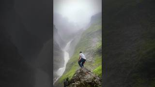 Most Famous Waterfall KALU WATERFALL Maharashtra #shortsviral #shorts #shortsfeed #short#shortsvideo