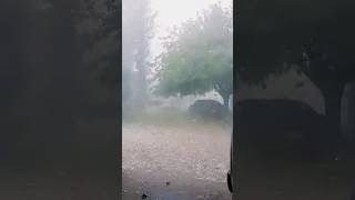 Rain Hailstorm | windy weather