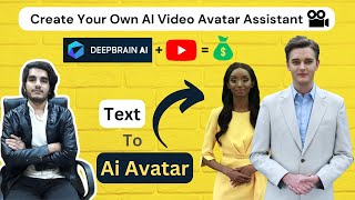 Creator Unique AI Avatar Assistant With This Tool | Deepbrain AI in Hindi - Must Watch !!