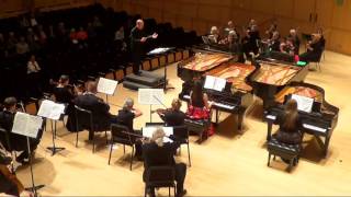 Bach Concerto for 4 Keyboards, II. Largo - Paradigm Chamber Orchestra. Sep. 18, 2015.