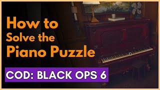 Call of Duty Black Ops 6: The Rook Safe Code | Piano Puzzle Guide